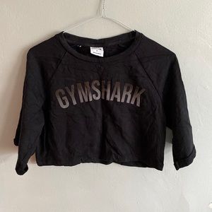 Gymshark Crop Sweatshirt Top- Size Small